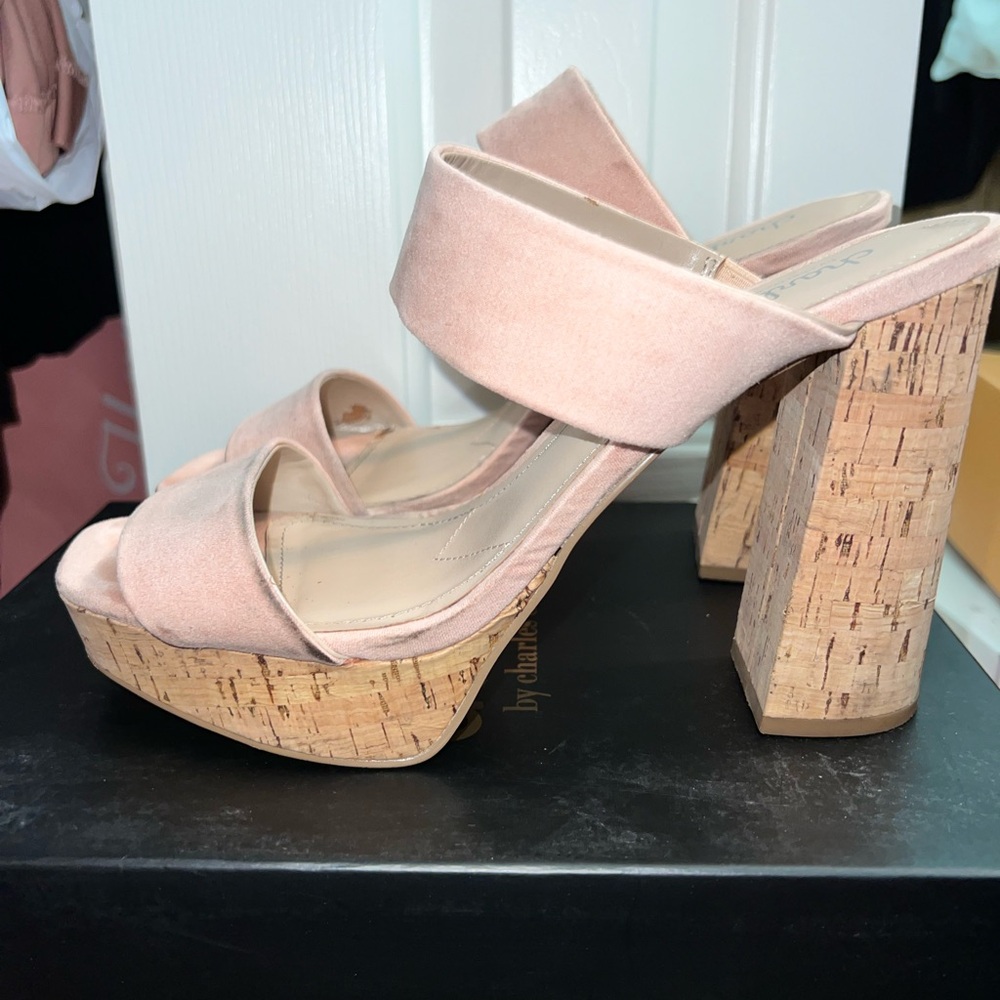 Charles by Charles David light pink sandals- size 8.5